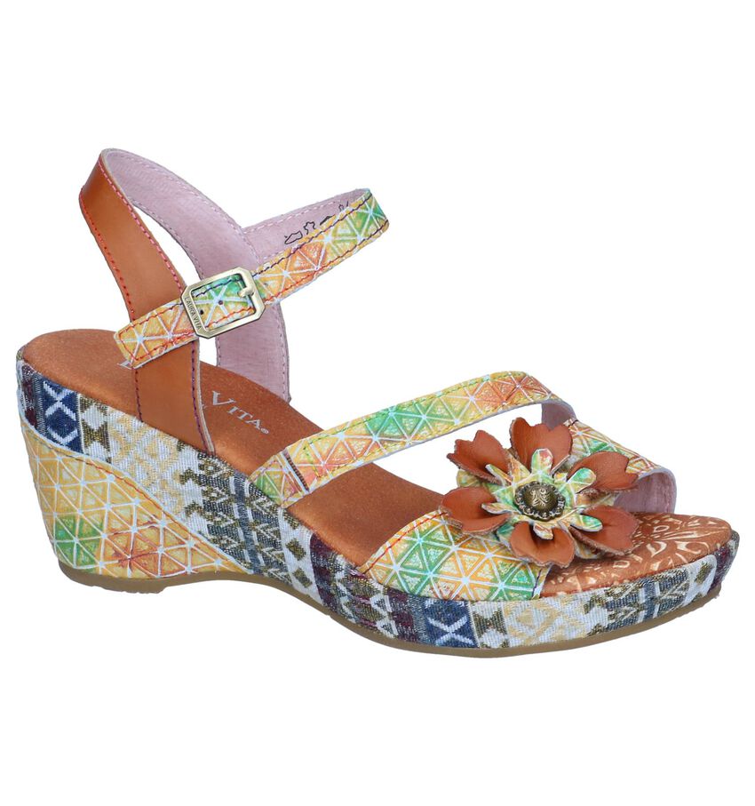 Multicolor Sandalen Laura Vita Becauteo laura vita kopen in de aanbieding