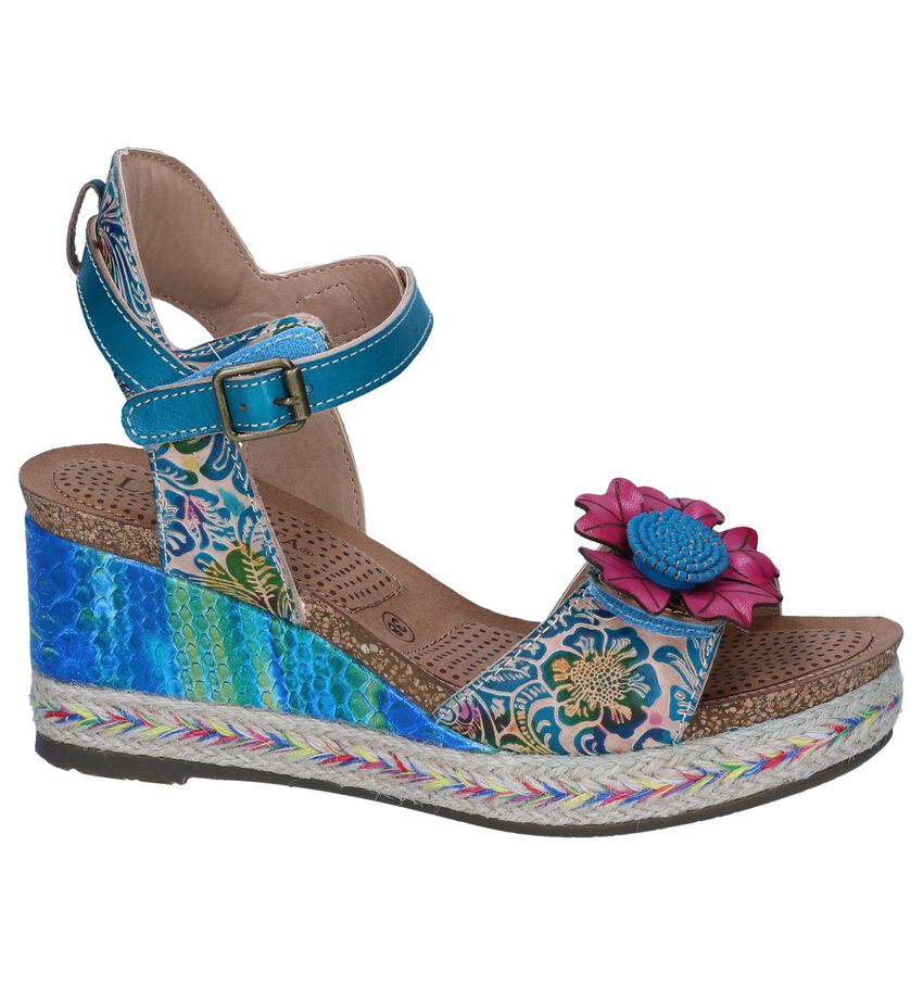 Blauwe Sandalen Laura Vita Facyo laura vita kopen in de aanbieding