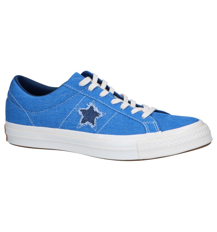 Blauwe Sneakers Converse One Star Ox converse kopen in de aanbieding Blauwe Sneakers Converse One Star Ox converse kopen in de aanbieding