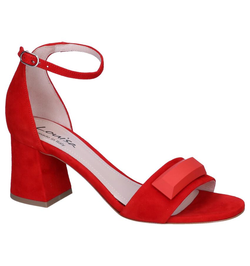 Louisa Rode Sandalen Louise Maia 13 louisa kopen in de aanbieding