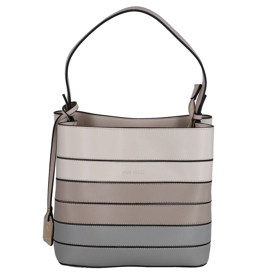Lichtbeige Schoudertas Pepe Moll pepe moll kopen in de aanbieding