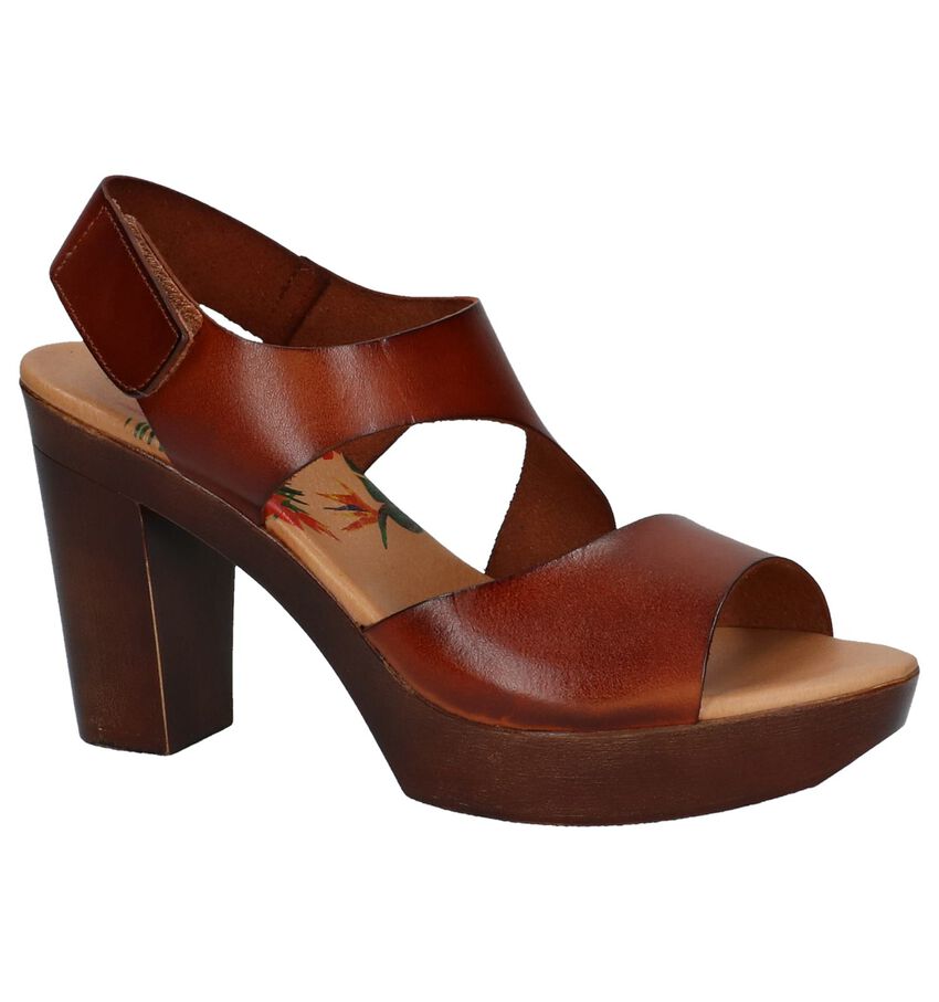 Marila Cognac Sandalen Marilla marila kopen in de aanbieding