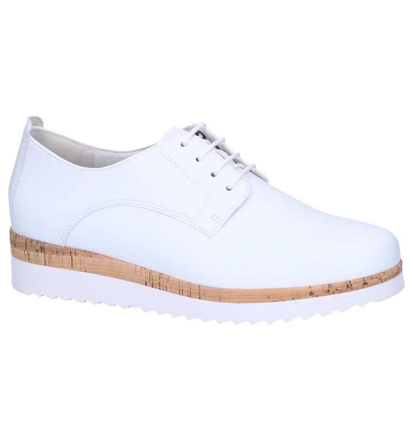 Witte Veterschoenen Gabor Comfort gabor kopen in de aanbieding