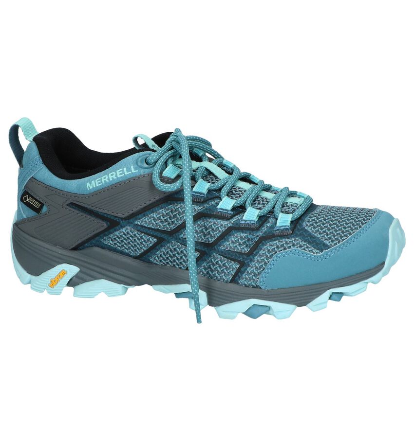 Turquoise Wandelschoenen Merrell Moab merrell kopen in de aanbieding