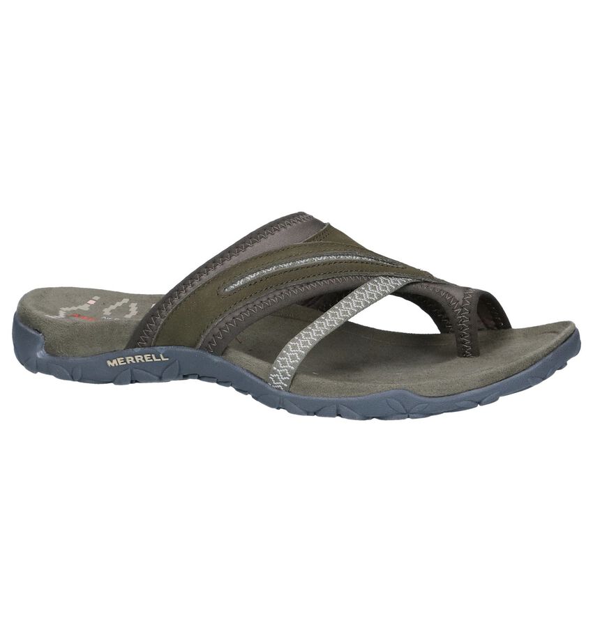 Kaki Slippers Merrell Terran Post Ii merrell kopen in de aanbieding