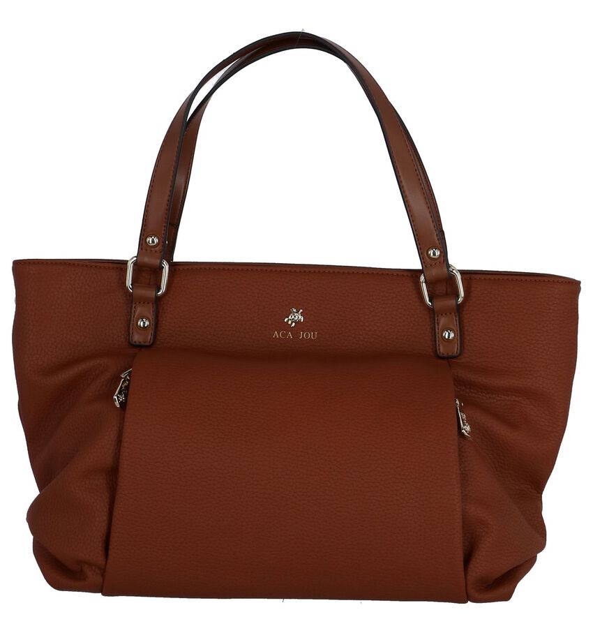 Cognac Shopper Aca Jou Acacia aca jou kopen in de aanbieding
