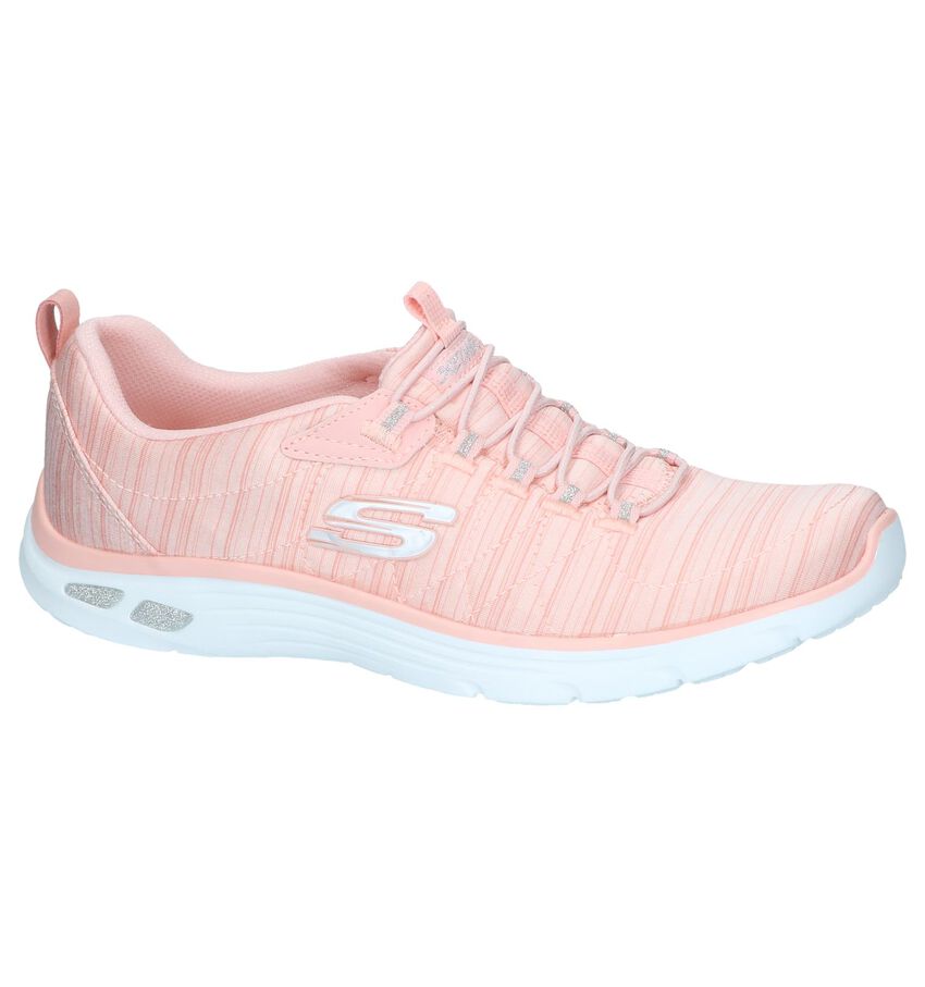 Zalmroze Sneakers Skechers Empire Dlux skechers kopen in de aanbieding