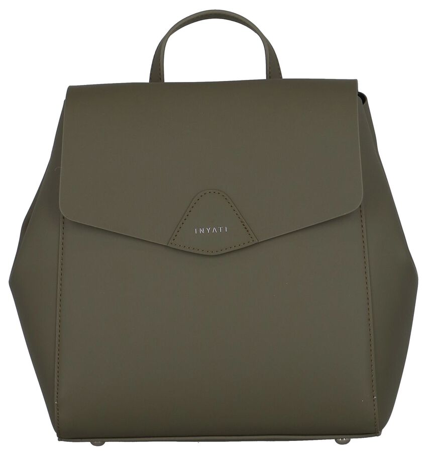 Olijfgroene Damesrugzak Inyati Thalie inyati kopen in de aanbieding