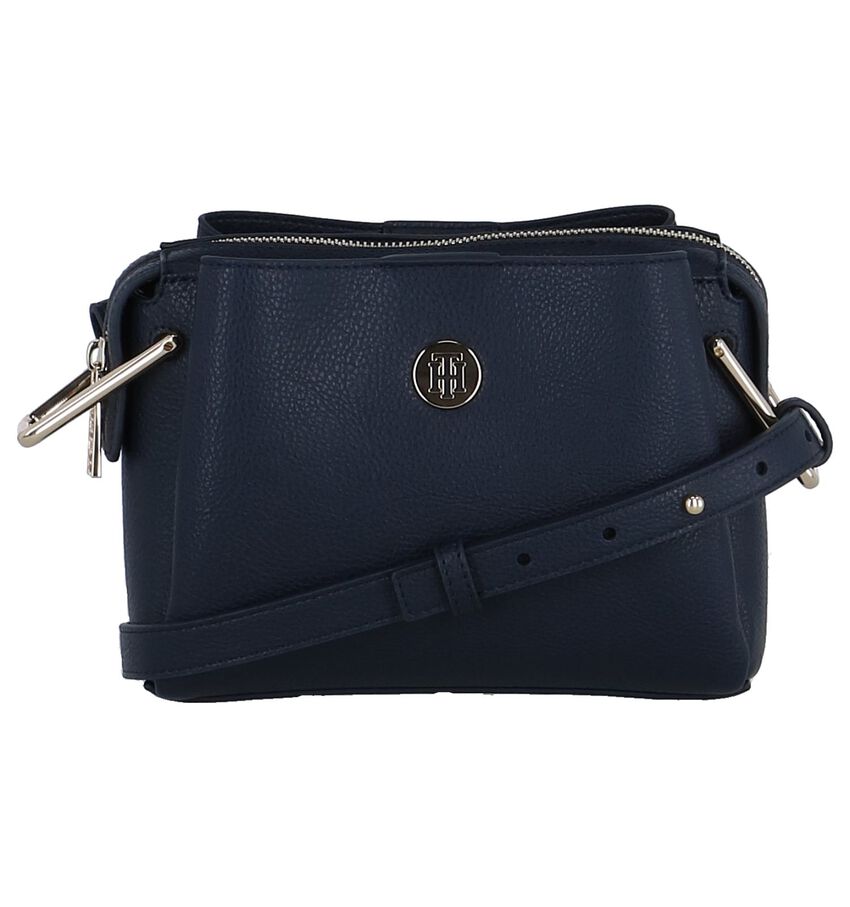 Donkerblauwe Crossbody Tas Tommy Hilfiger Th Core tommy hilfiger kopen in de aanbieding