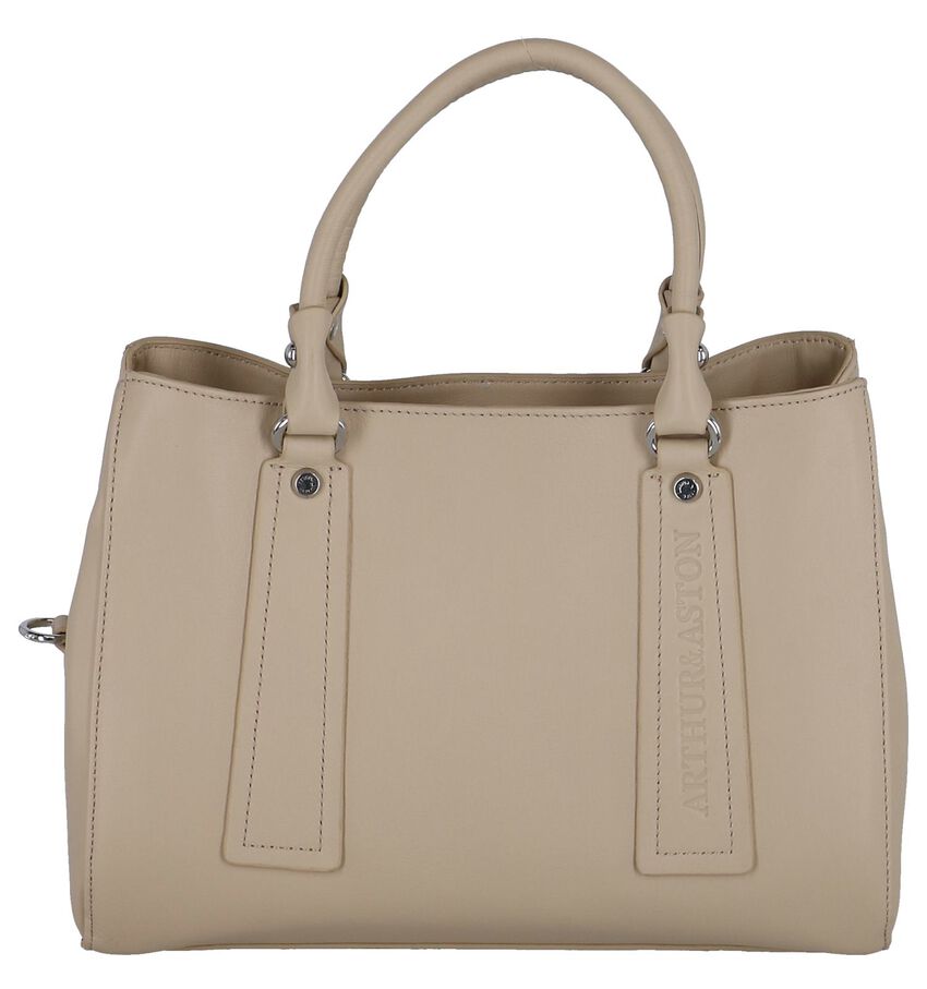 Beige Handtas Arthur Aston arthur aston kopen in de aanbieding