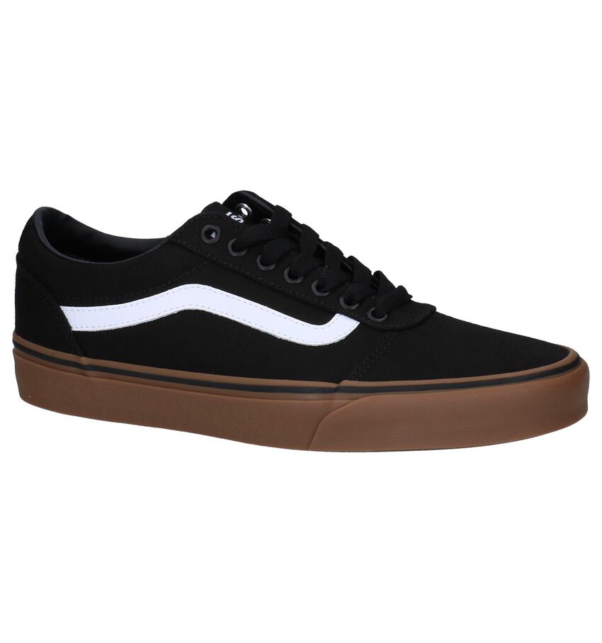 Vans Ward Zwarte Skateschoenen vans kopen in de aanbieding