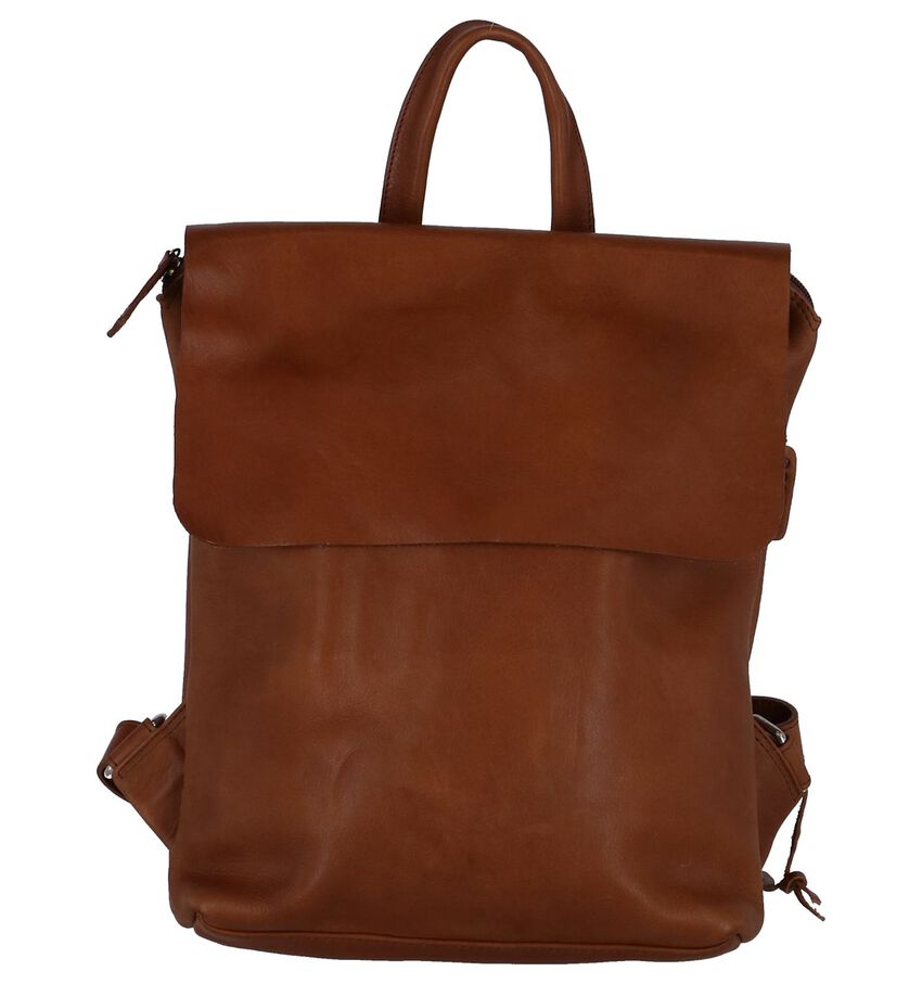 Cognac Damesrugzak Saccoo Sica saccoo kopen in de aanbieding