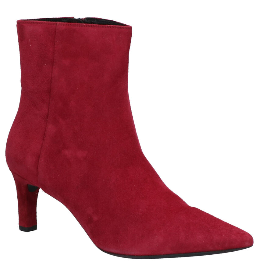 Geox Bottines à talons en Bordeaux