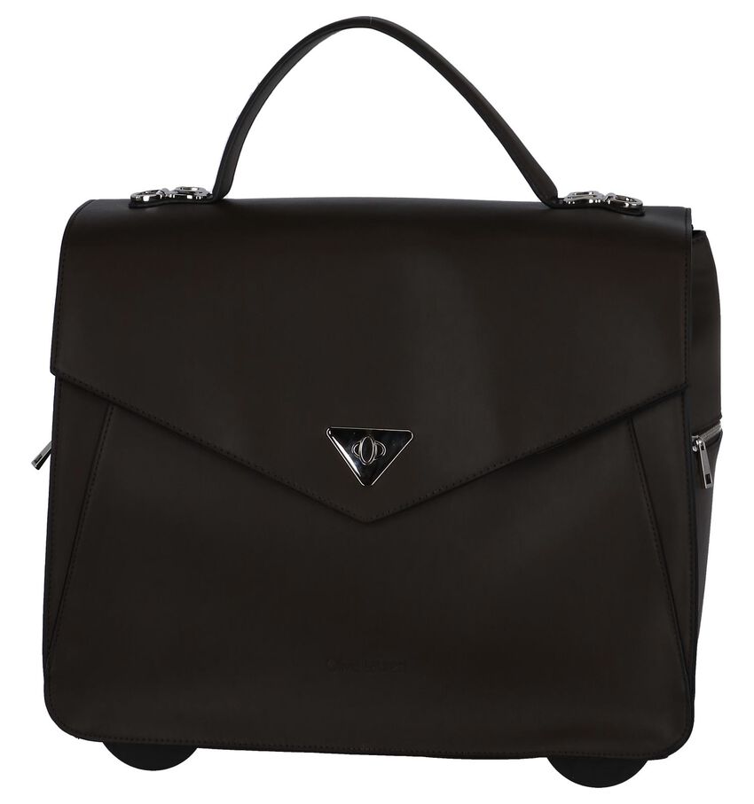 Donkerbruine Business Trolley Olivia Lauren Paige olivia lauren kopen in de aanbieding Donkerbruine Business Trolley Olivia Lauren Paige olivia lauren kopen in de aanbieding