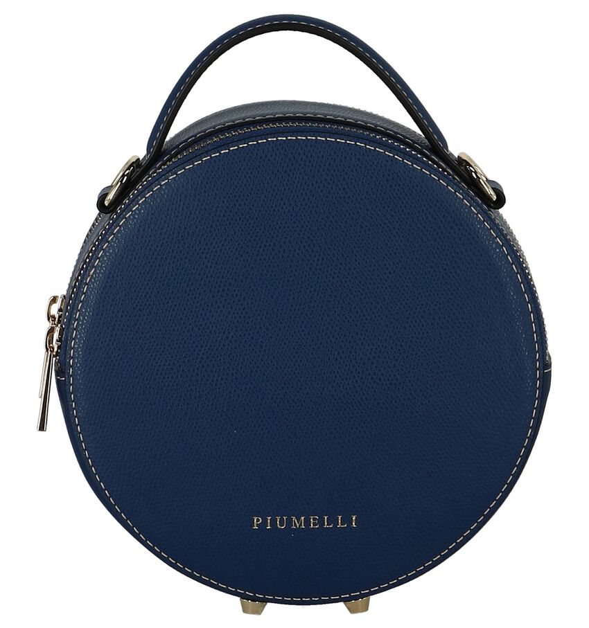 Donkerblauwe Handtas Piumelli Tamburello piumelli kopen in de aanbieding