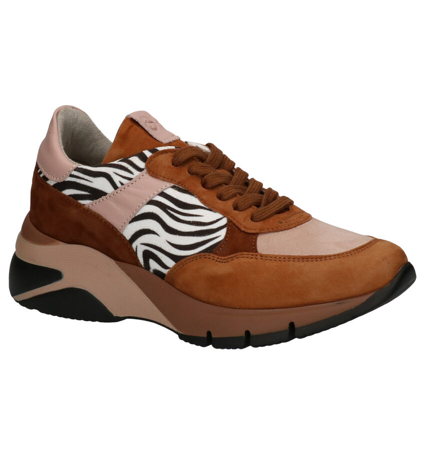 Tamaris Cognac Sneakers tamaris kopen in de aanbieding Tamaris Cognac Sneakers tamaris kopen in de aanbieding