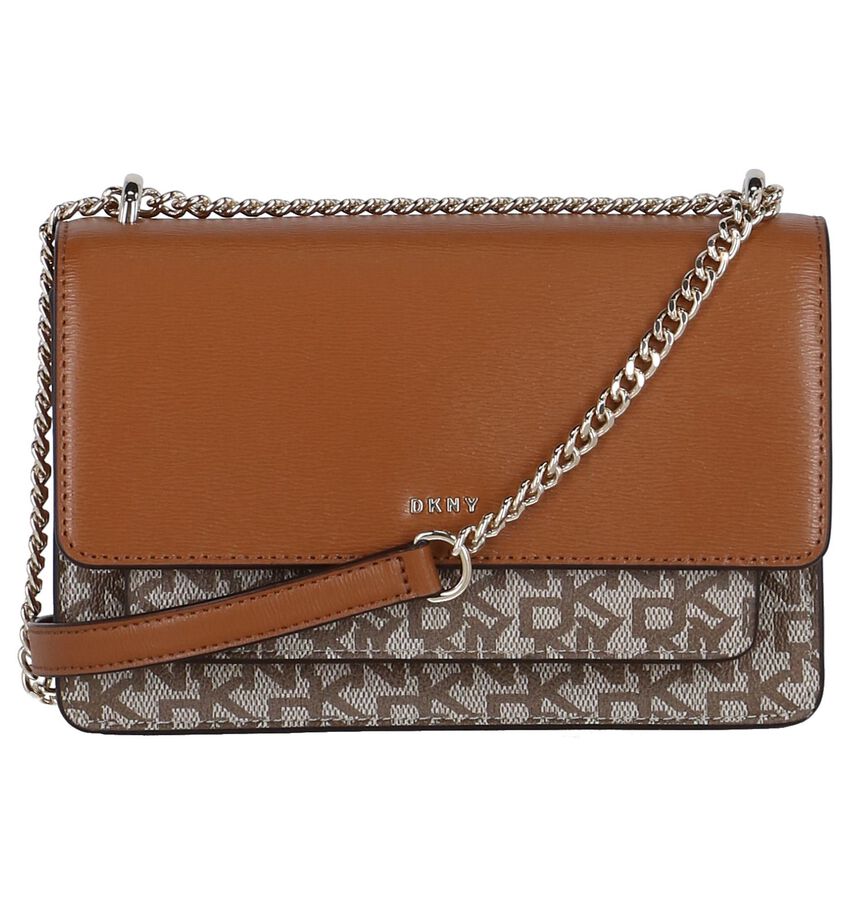 Cognac Crossbody Tas Dkny Bryant dkny kopen in de aanbieding Cognac Crossbody Tas Dkny Bryant dkny kopen in de aanbieding