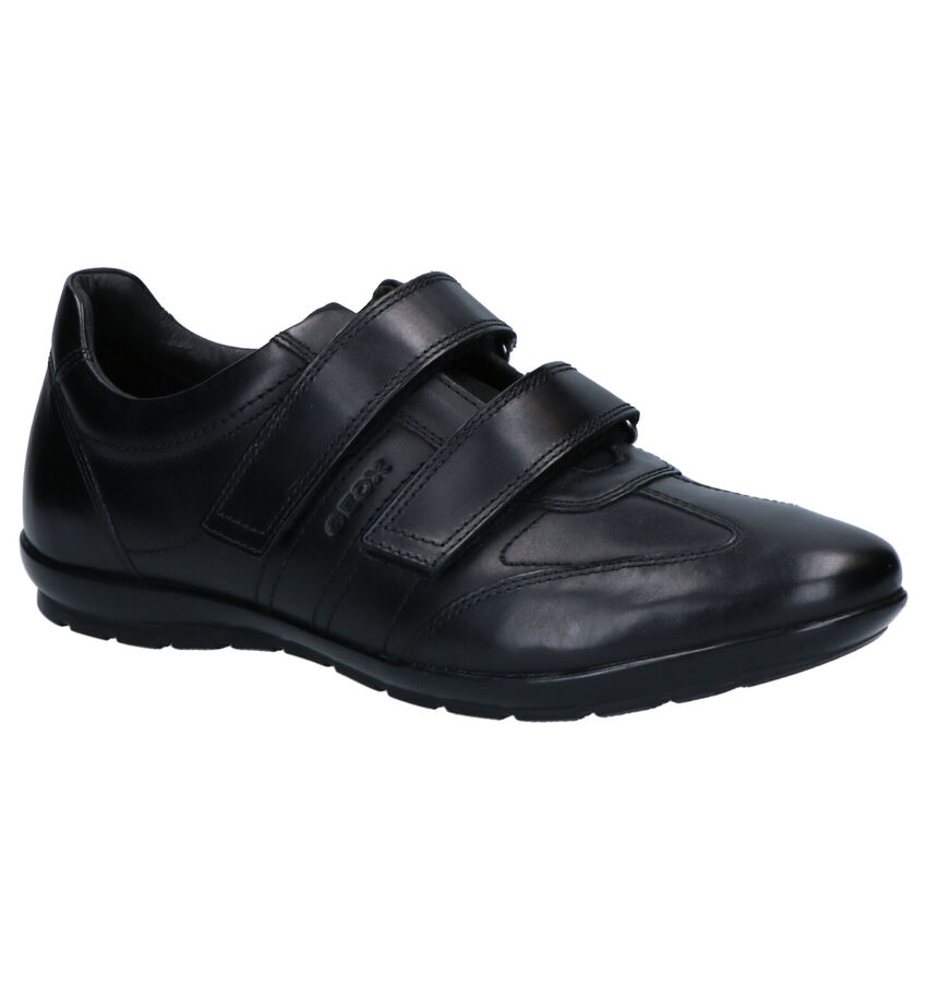 Geox Chaussures plates en Noir