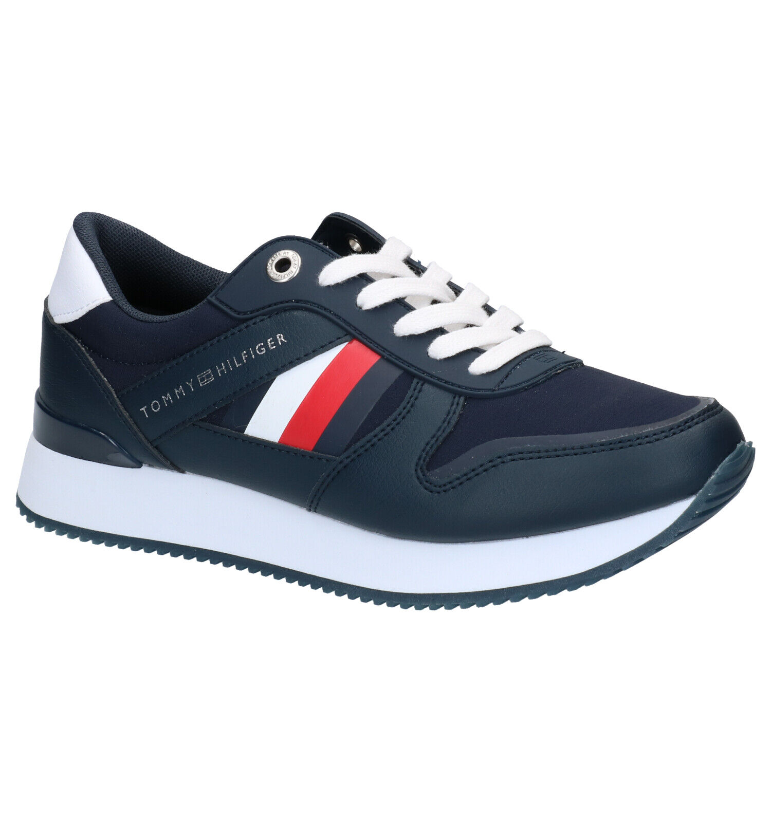 Witte TOMMY HILFIGER Lage sneakers TH ELASTIC SLIP ON | Omoda
