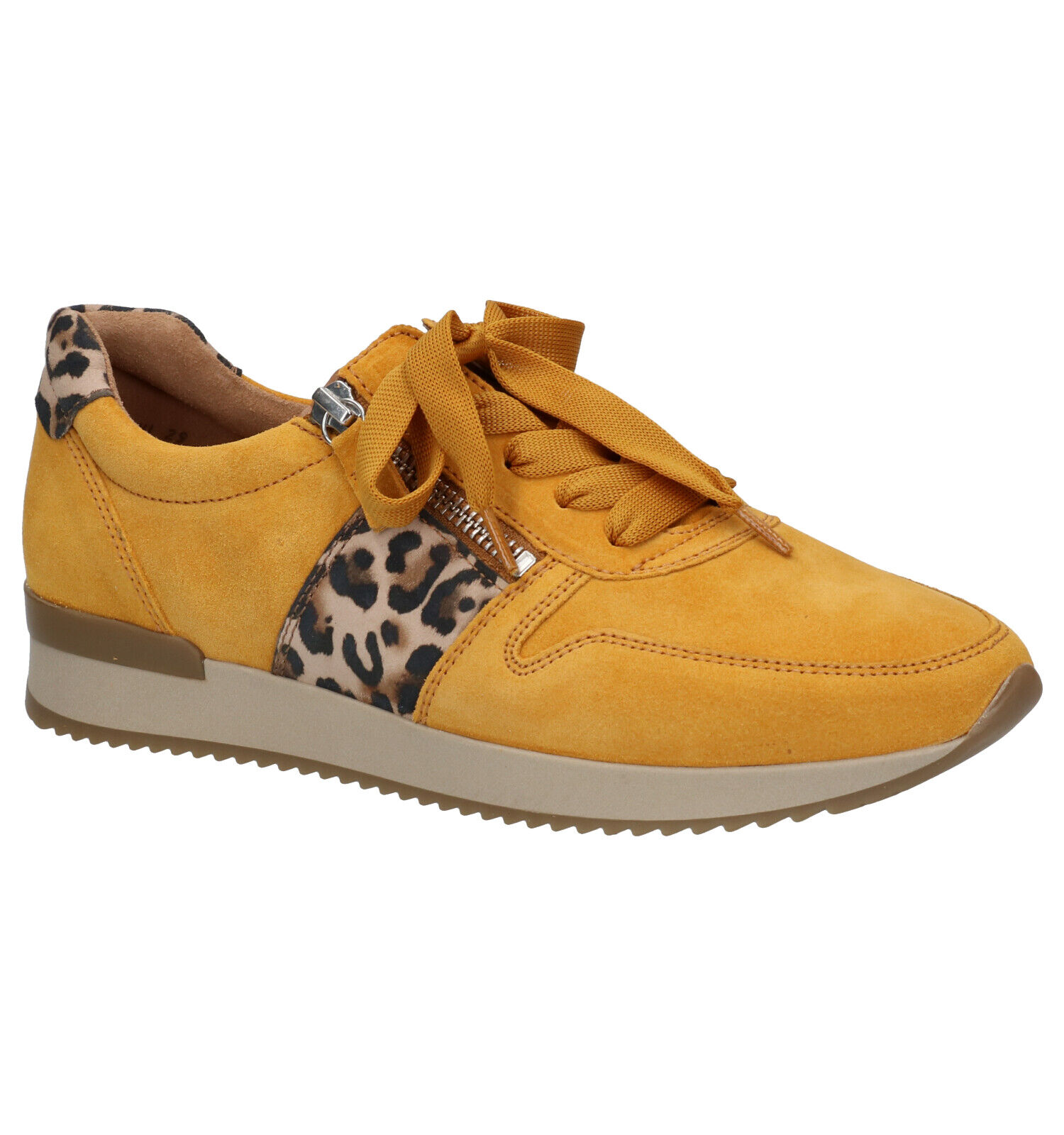 Veterschoenen in de kleur Geel voor dames | KLEDING.nl