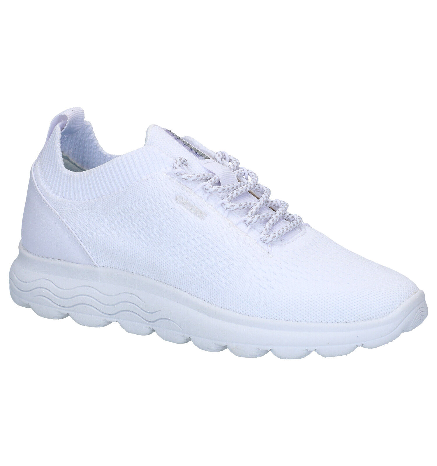 GEOX Jaysen Witte Veterschoenen Dames 36 - Schoenen.nl