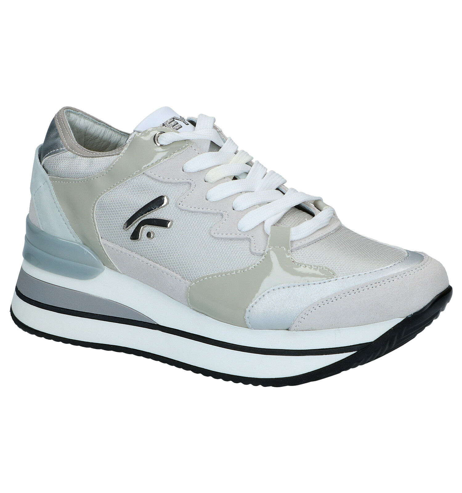 Dames sneakers leer grijs | Online op TORFS.BE | Gratis verzending en retour