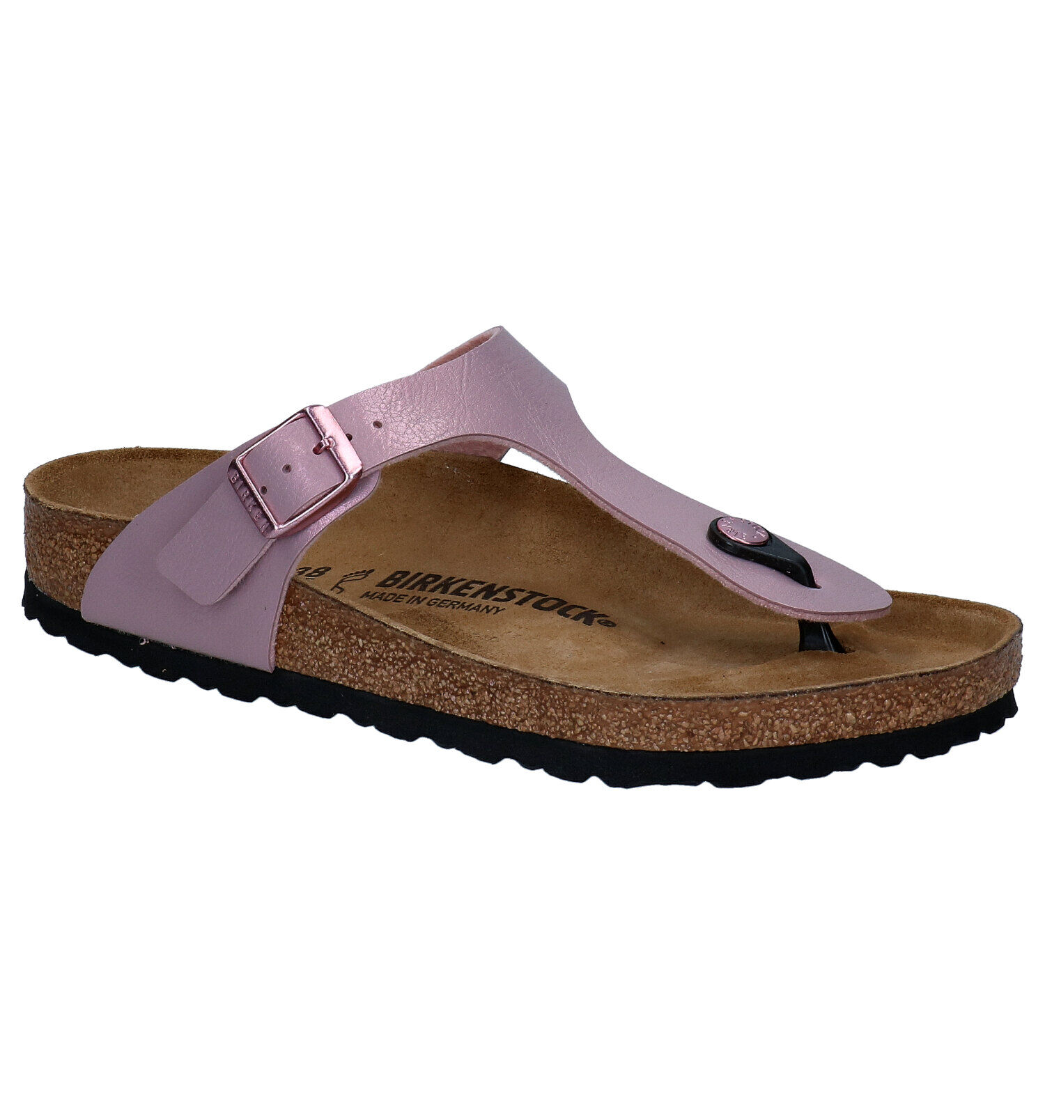 Birkenstock Gizeh leren meisjes teenslippers online bestellen | Scapino