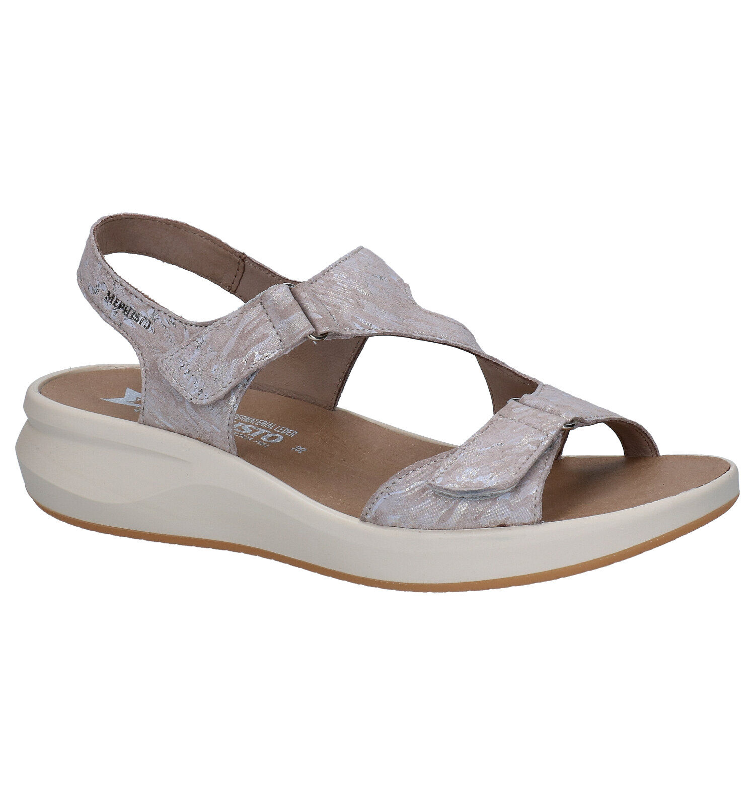Dames sandalen nubuck taupe | Torfs