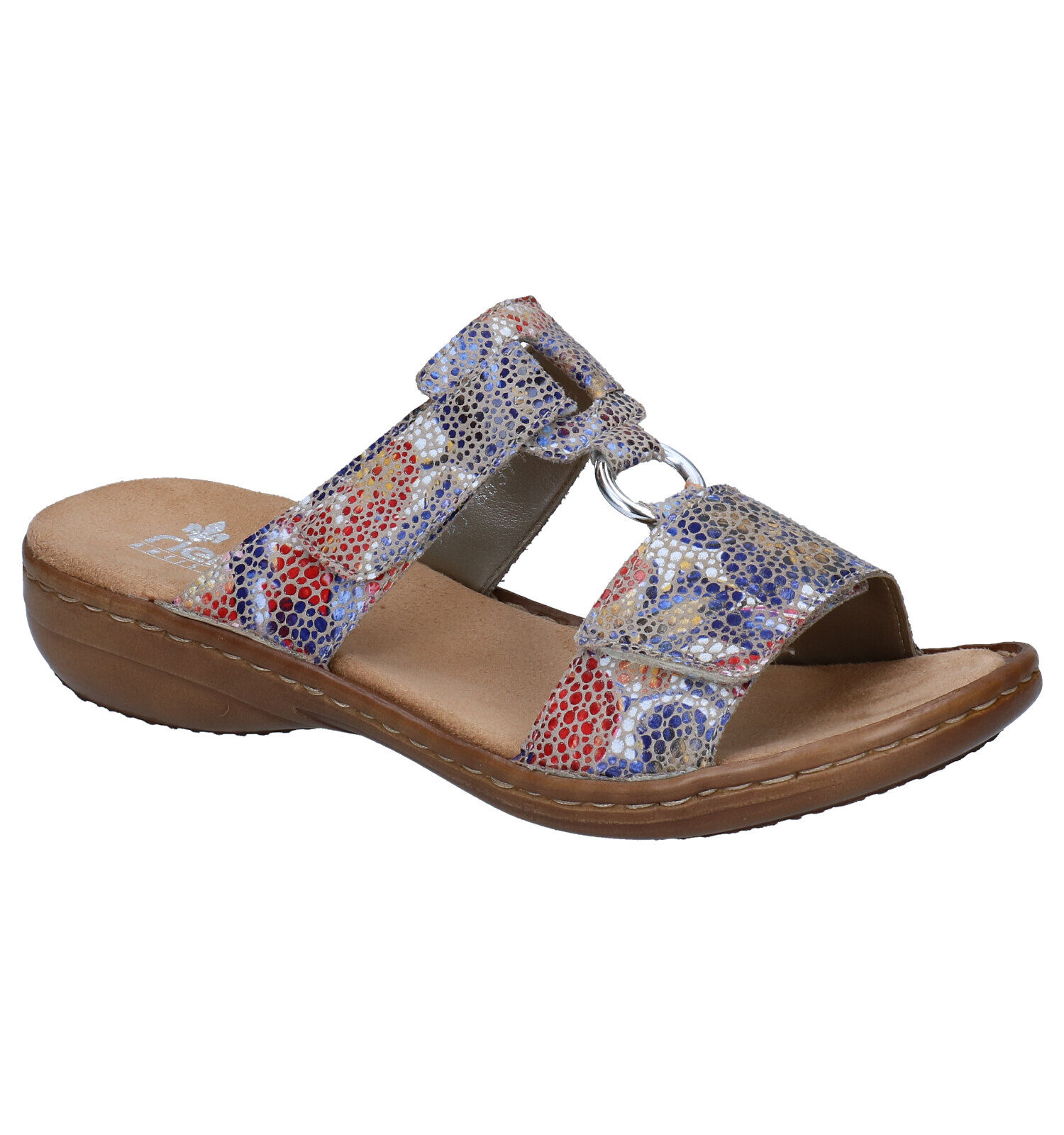Rieker dames slippers multi | Torfs