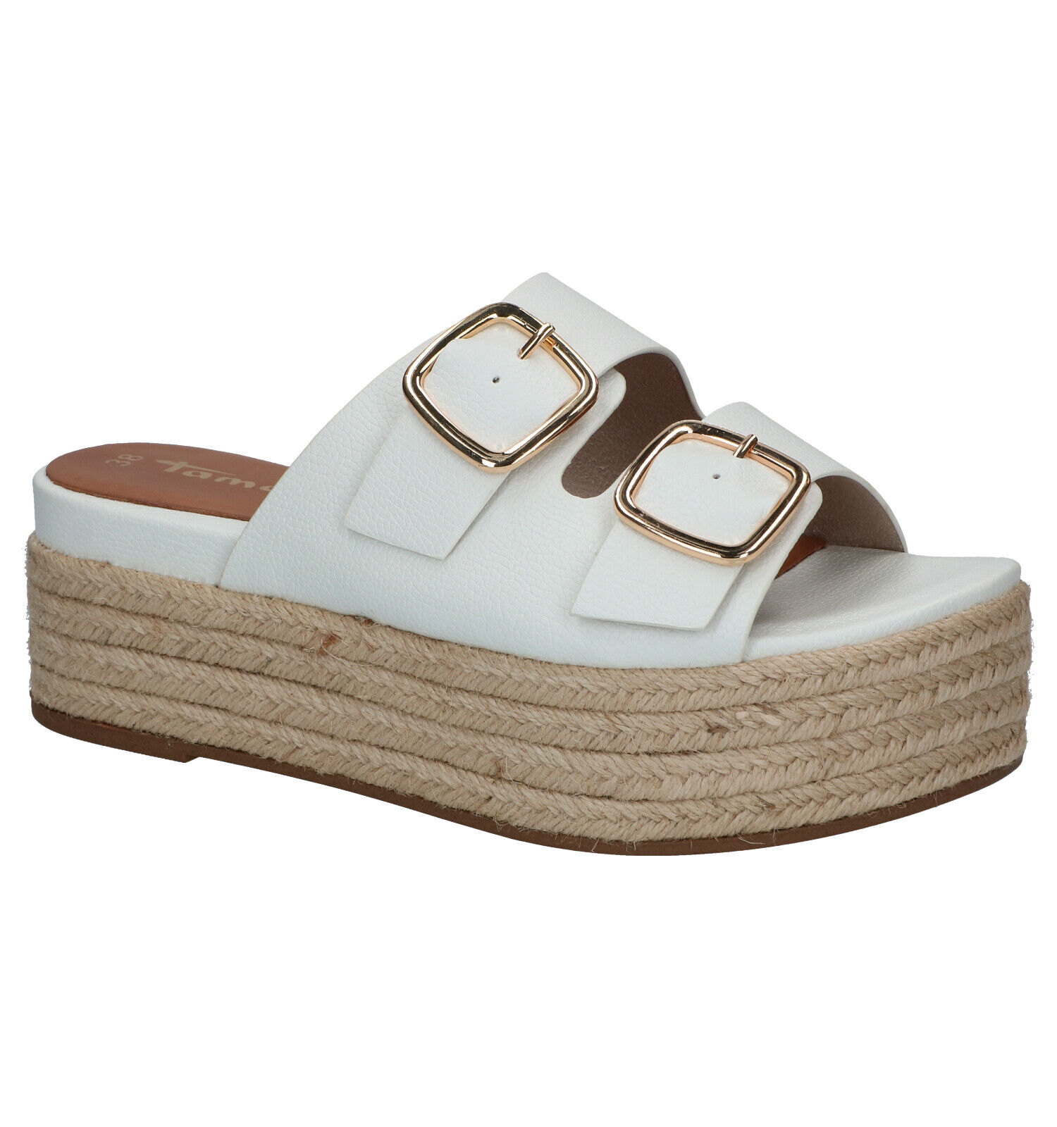 Tamaris slippers wit | Torfs