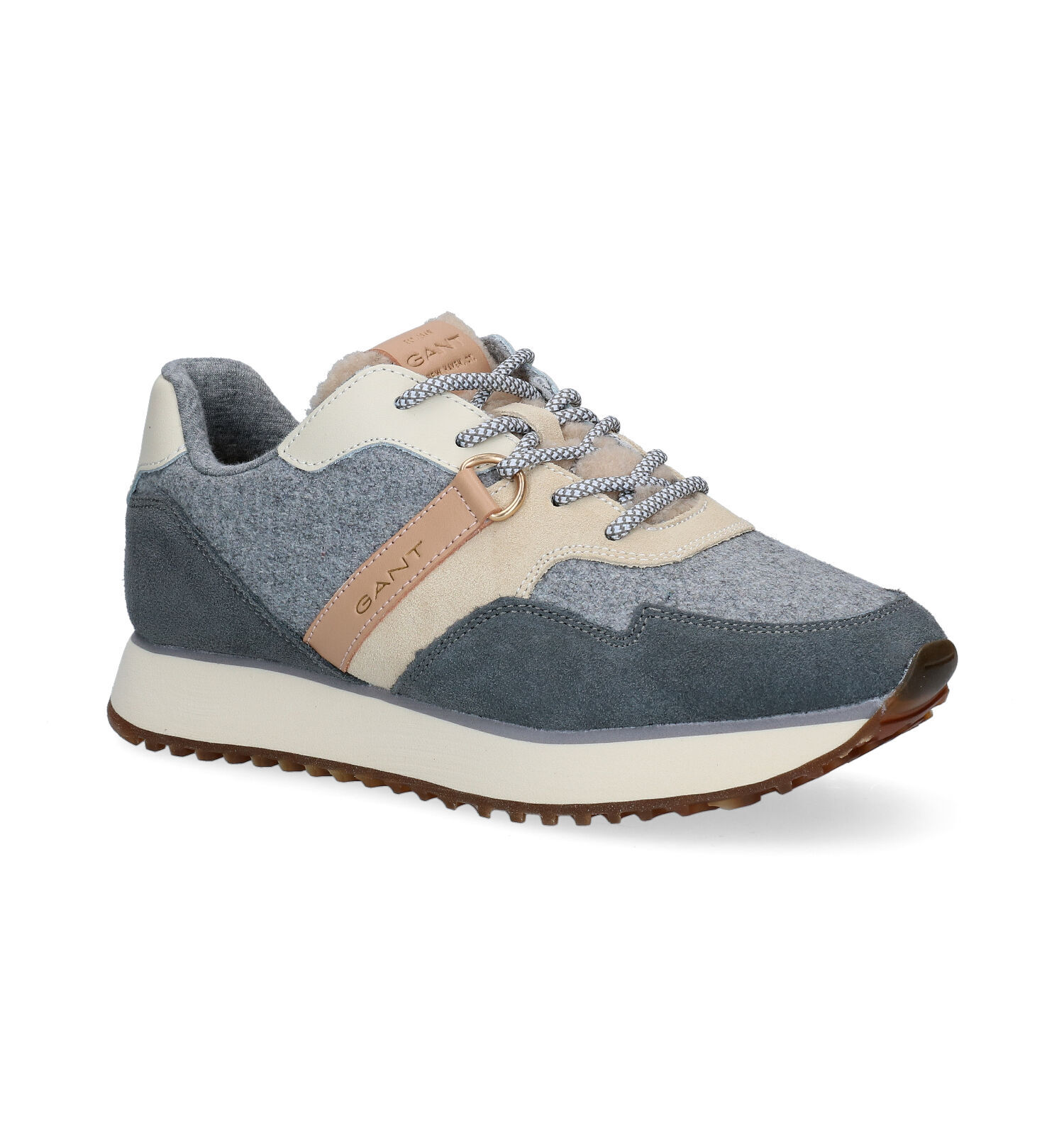 Grijze veterschoenen dames | Online op TORFS.BE | Gratis verzending en  retour