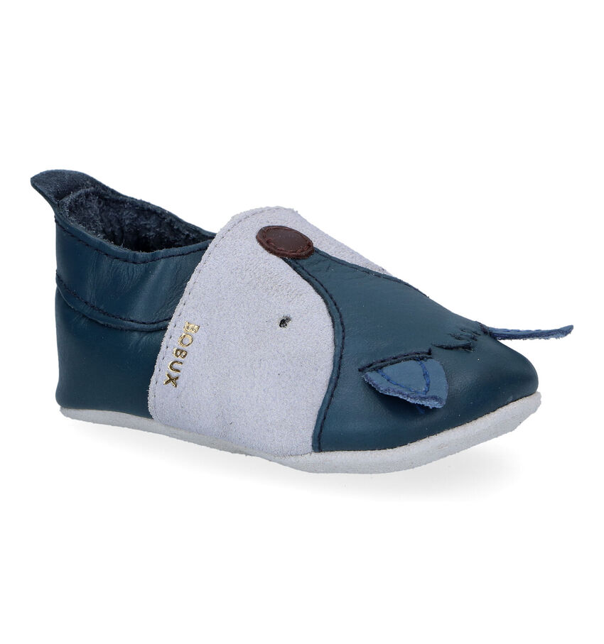 Bobux Foxy Chaussons pour bébé en Bleu
