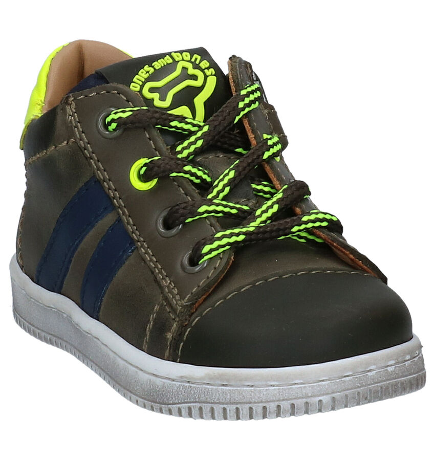 STONES and BONES Ber Chaussures enfants en Kaki