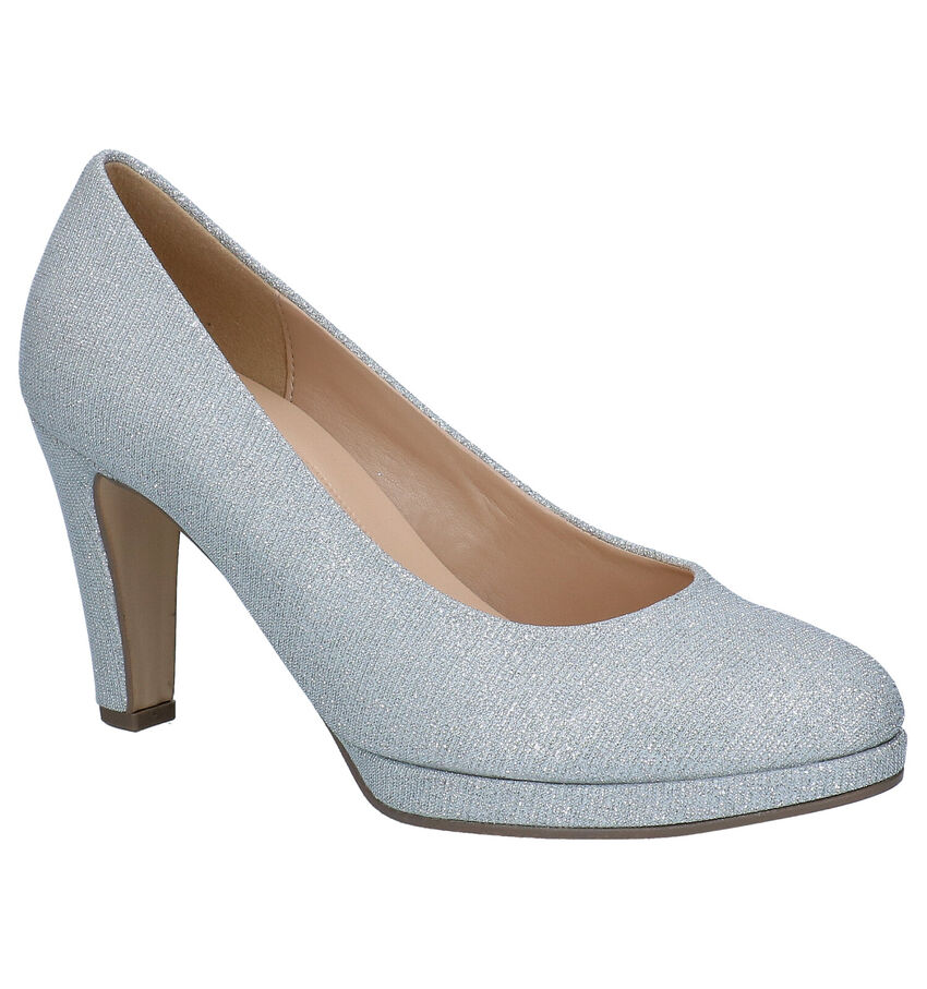 Gabor Soft & Smart Zilveren Pumps