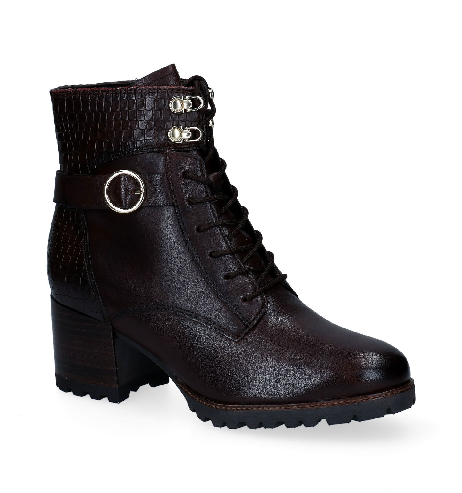 Tamaris dames enkellaarsjes bruin | Torfs