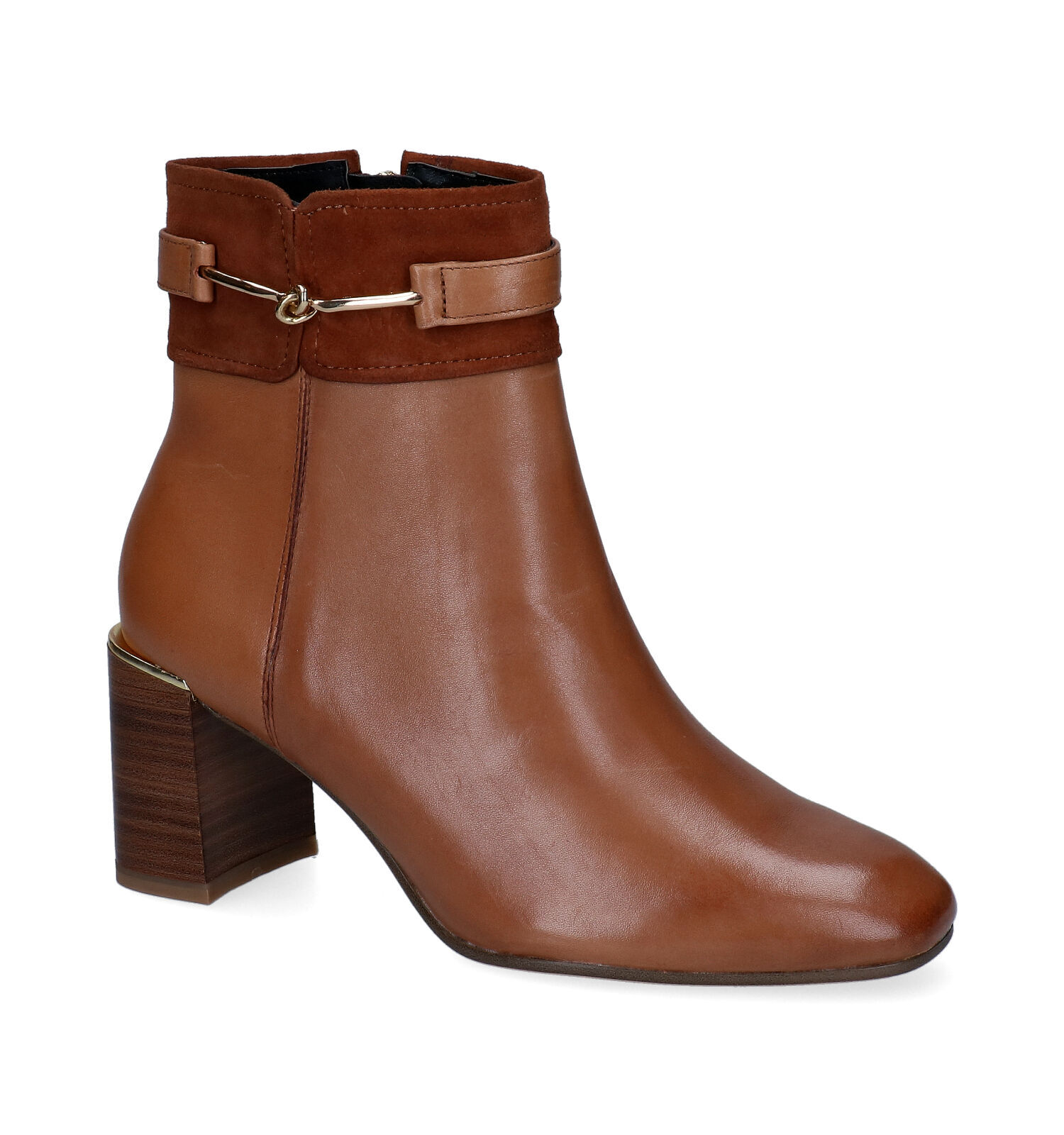 Tamaris cognac enkellaarzen | Torfs