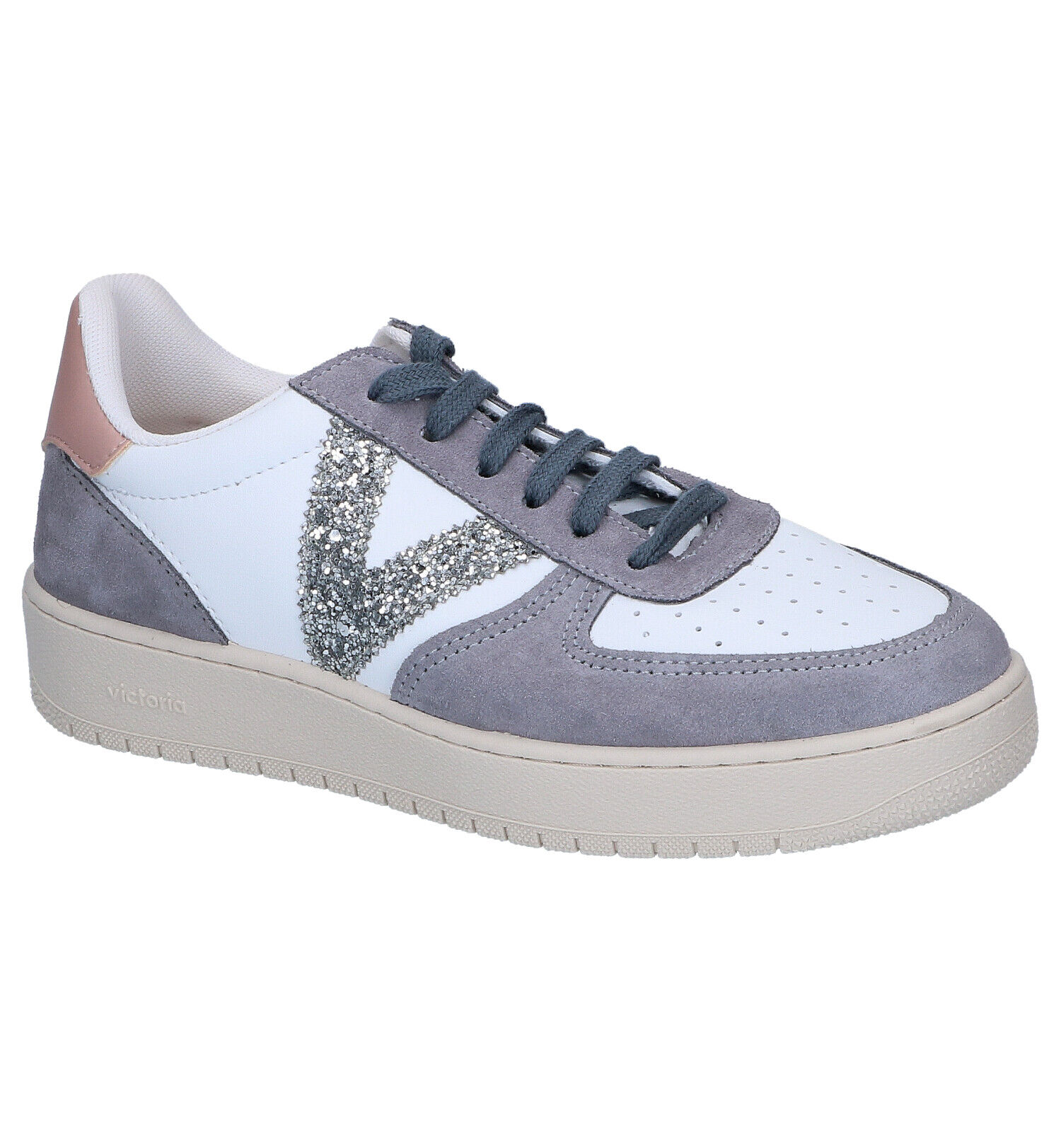 Dames sneakers stof grijs | Torfs