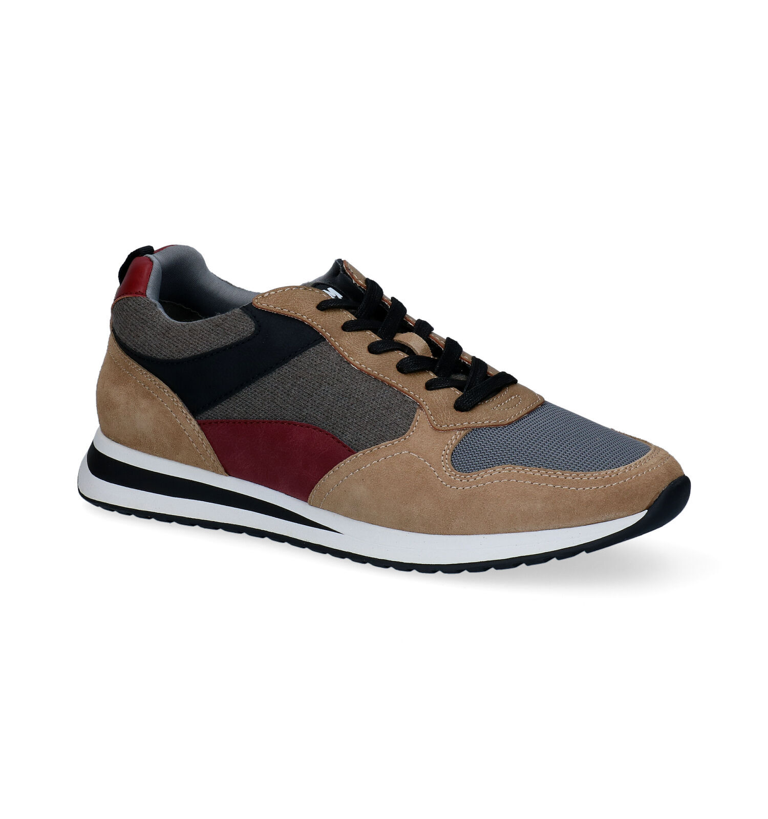 Heren sneakers daim beige Black Friday 2022 | TORFS.BE | Gratis verzending  en retour