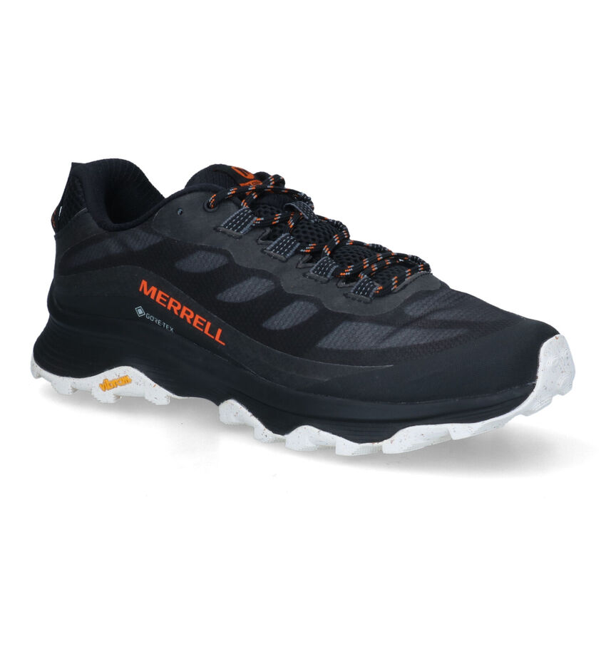 Merrell Moab Speed GTX Zwarte Wandelschoenen