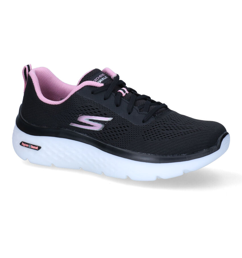 Skechers Go Walk Hyper Burst Space Insight Baskets en Noir