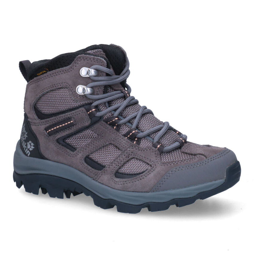 Jack Wolfskin Vojo 3 Texapore Grijze Wandelschoenen