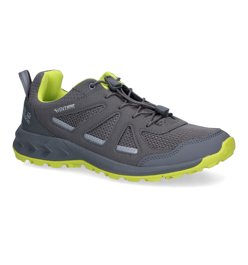 Jack Wolfskin Woodland 2 Vent Chaussures de randonnée en Gris