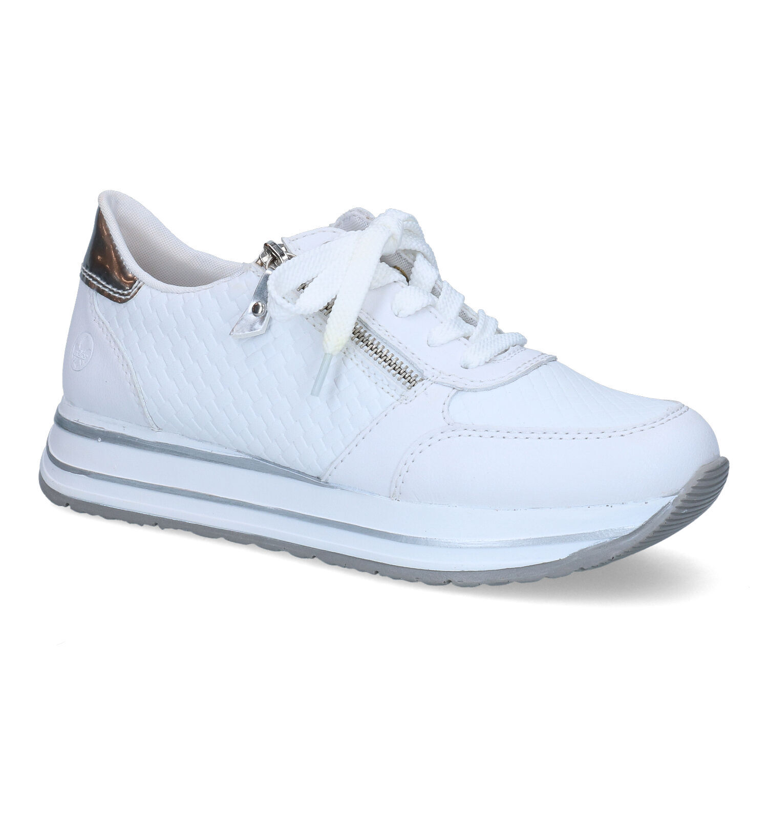 Rieker witte sneakers | Torfs