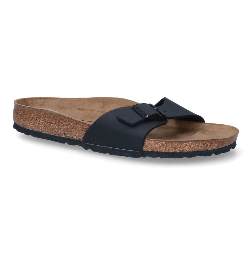 Birkenstock Madrid Nu-pieds en Noir