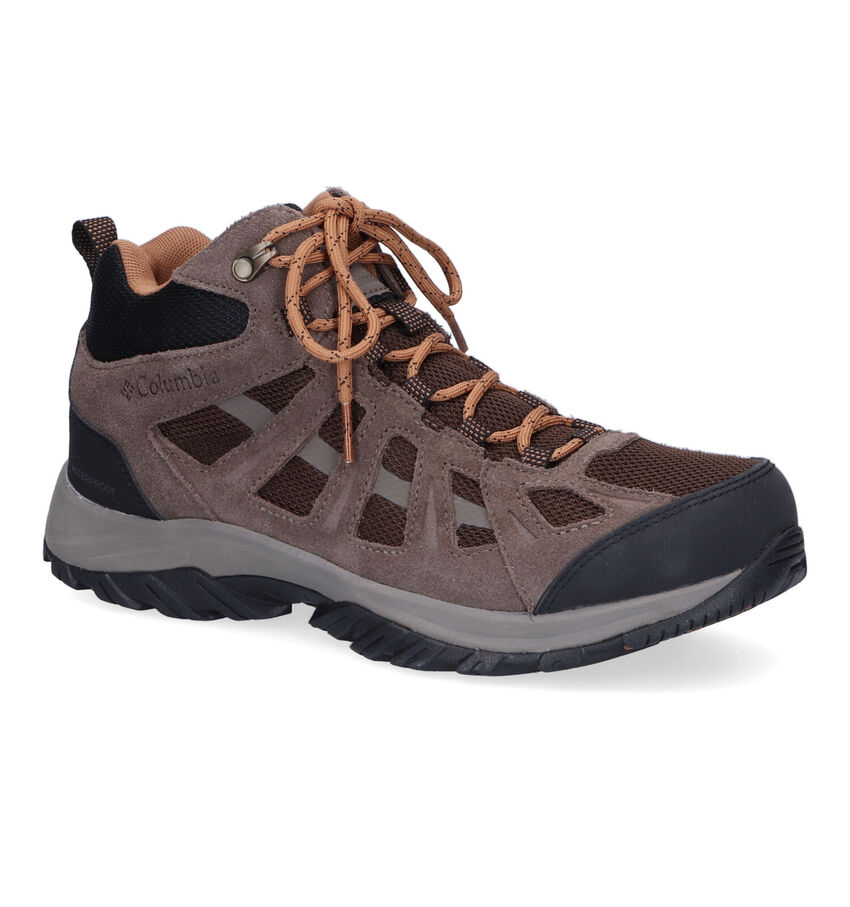 Columbia Redmond III Mid WP Bottines en Taupe