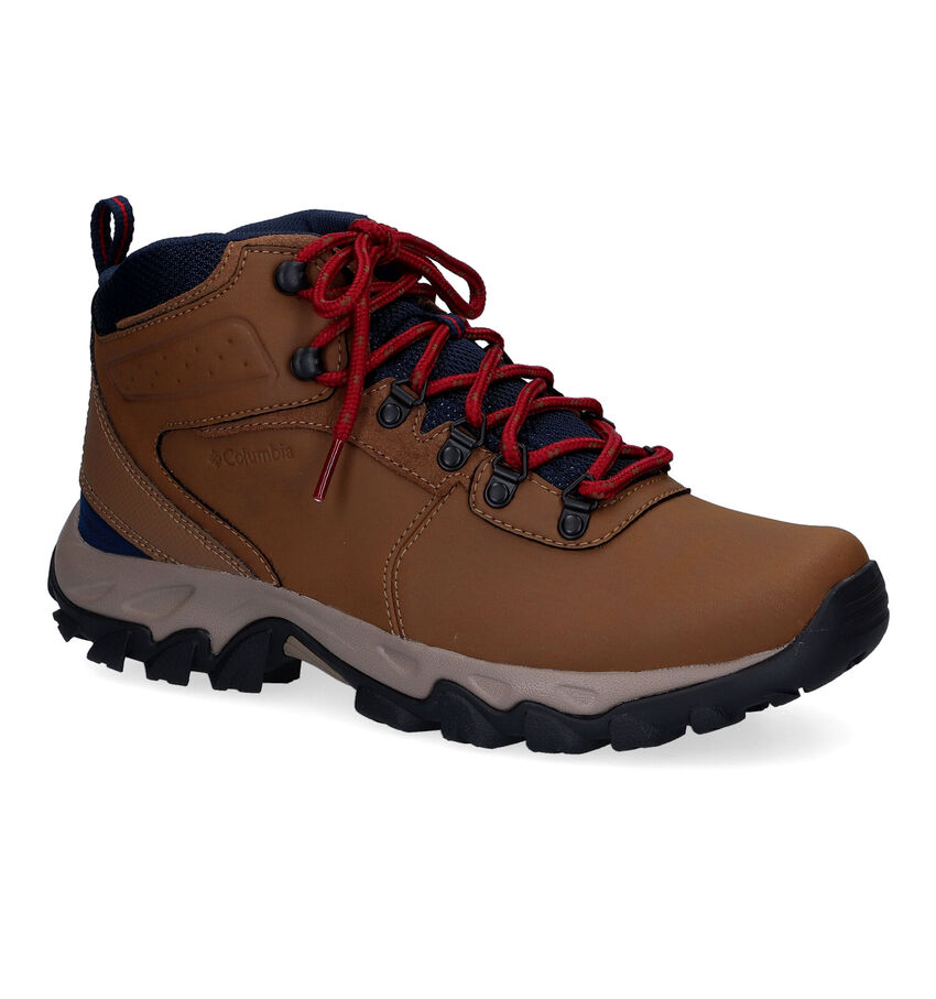 Columbia Newton Ridge Plus II WP Bottines en Cognac