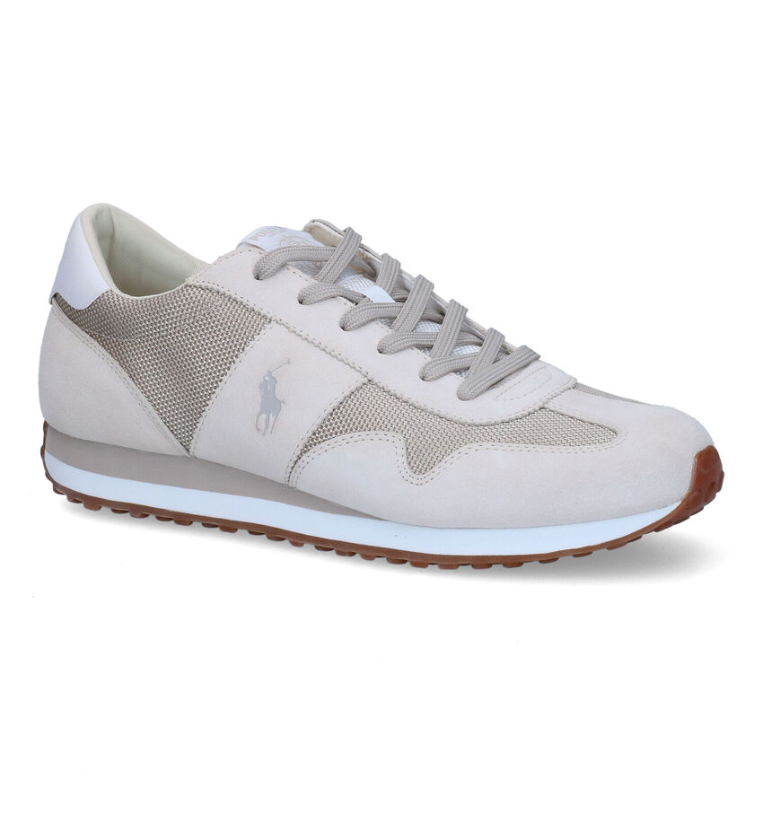 Polo Ralph Lauren Train Baskets en Beige