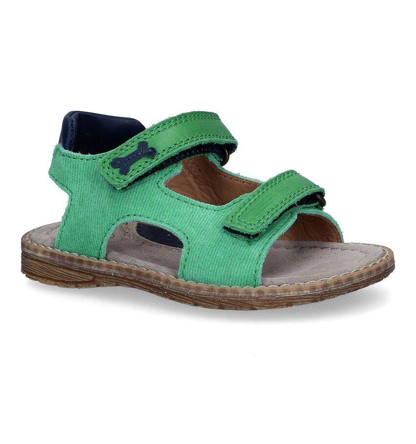 STONES and BONES Dado Groene Sandalen