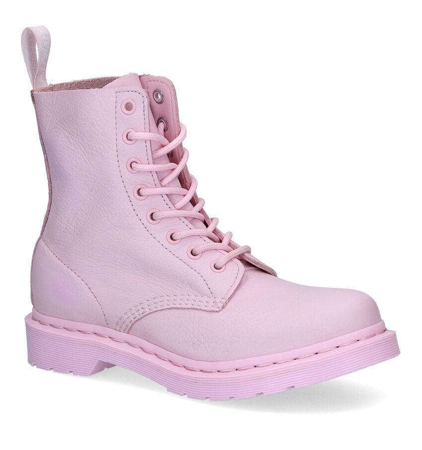 Dr. Martens 1460 Virginia Mono Bottines en Rosé