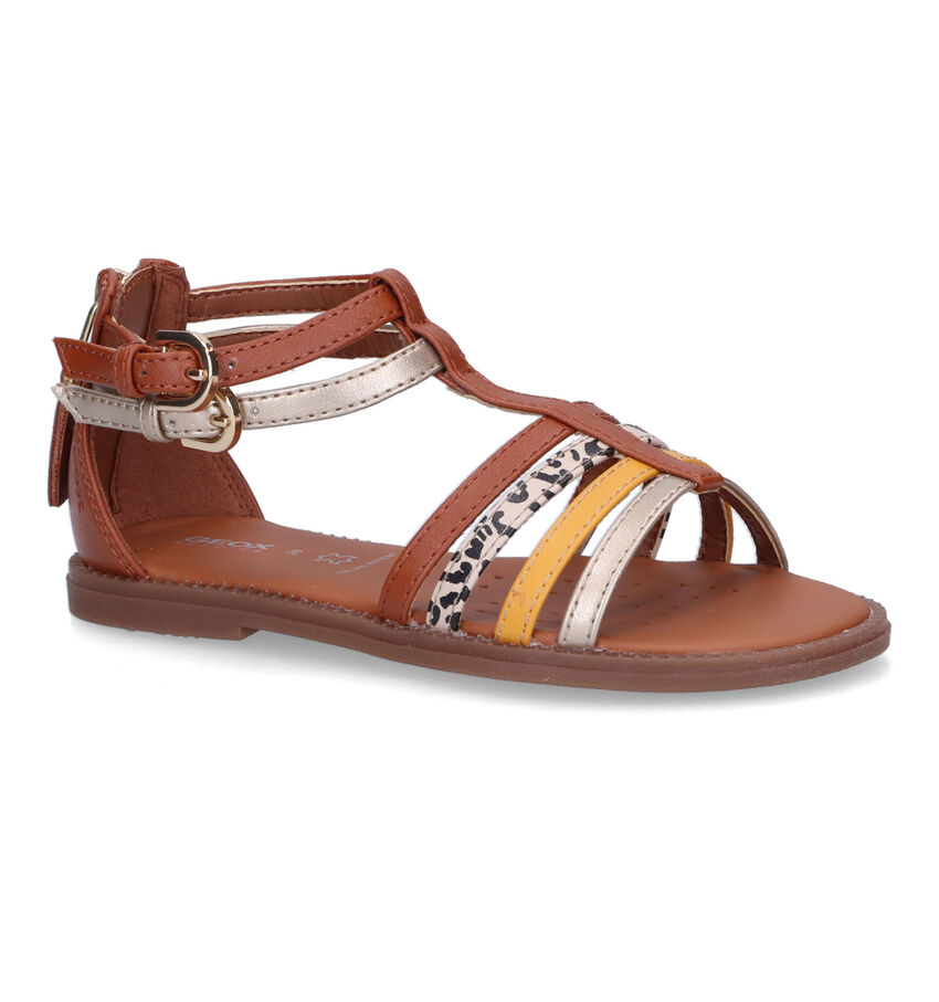 Geox Karly Cognac Sandalen